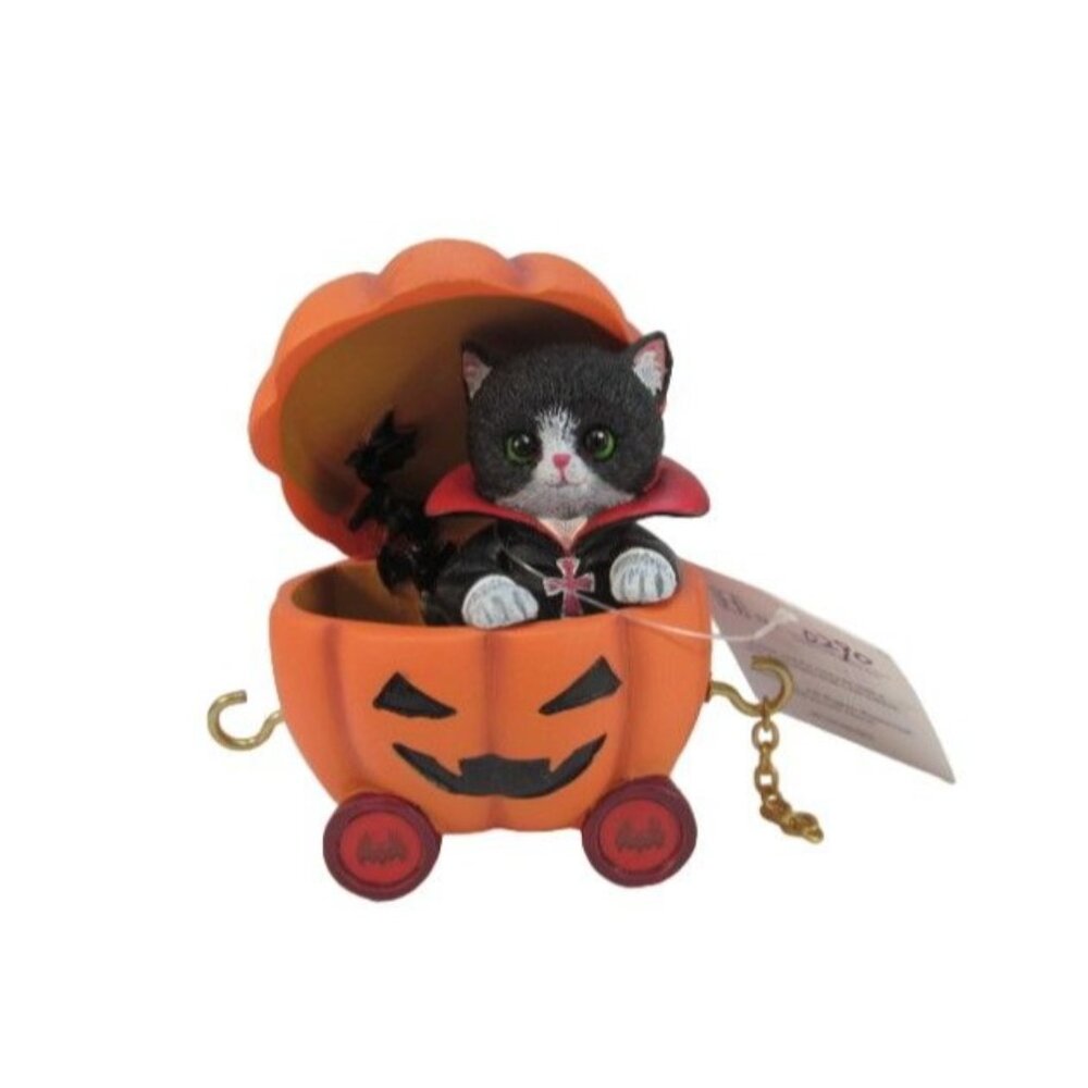 The Hamilton Collection - Love at First Bite Happy Meow-Loween Figurine Express